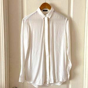 ATM Anthony Thomas Melillo off-white button down shirt